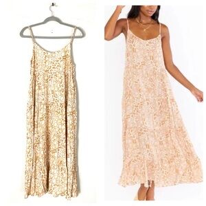 Show Me Your MuMu Caroline Maxi Dress in Sandy Cheetah Print Size Small